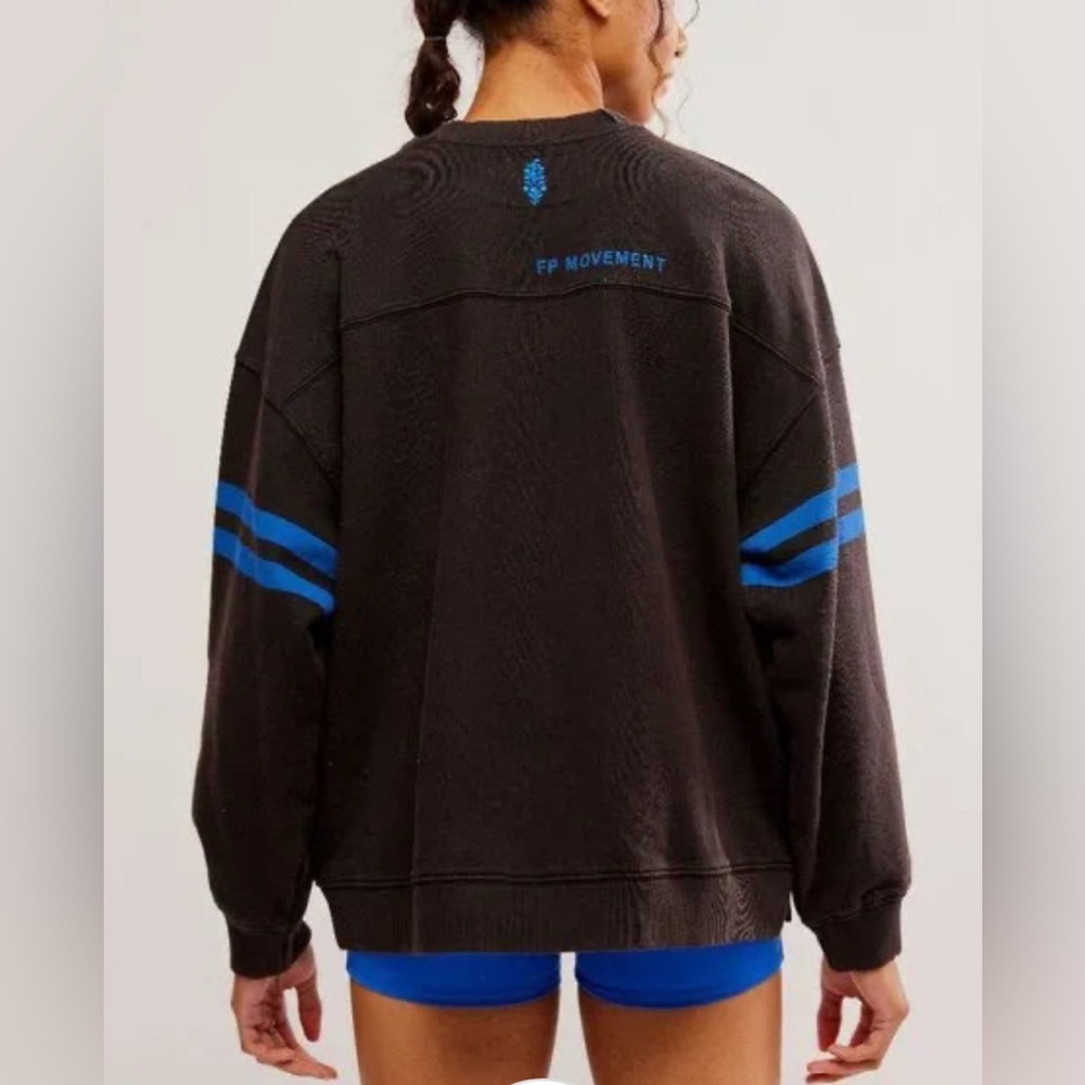 NWT FP Movement All Star Buti Logo  Pullover - Picture 2 of 5